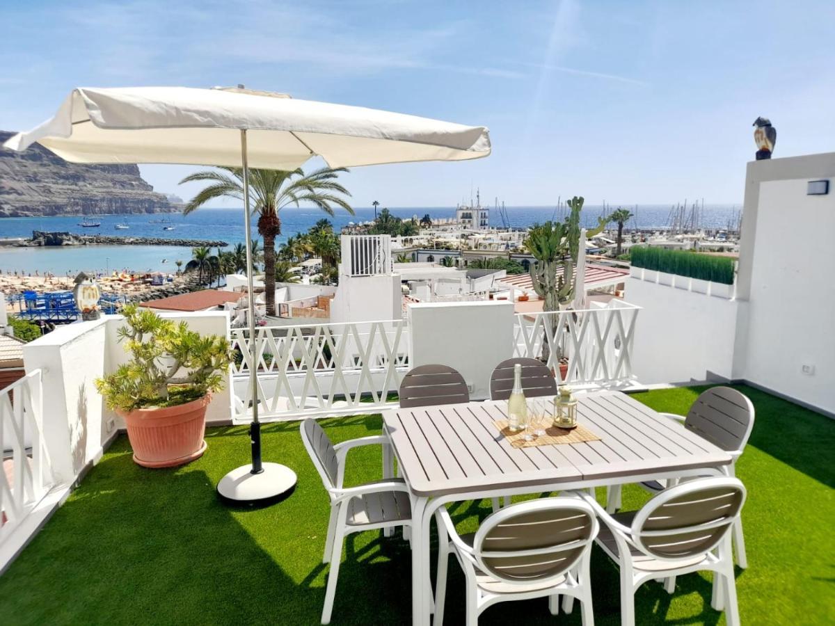 Вілла Malibu Mogan Casa Vintage - Amazing Sea/Harbour View Пуерто-де-Моган Екстер'єр фото